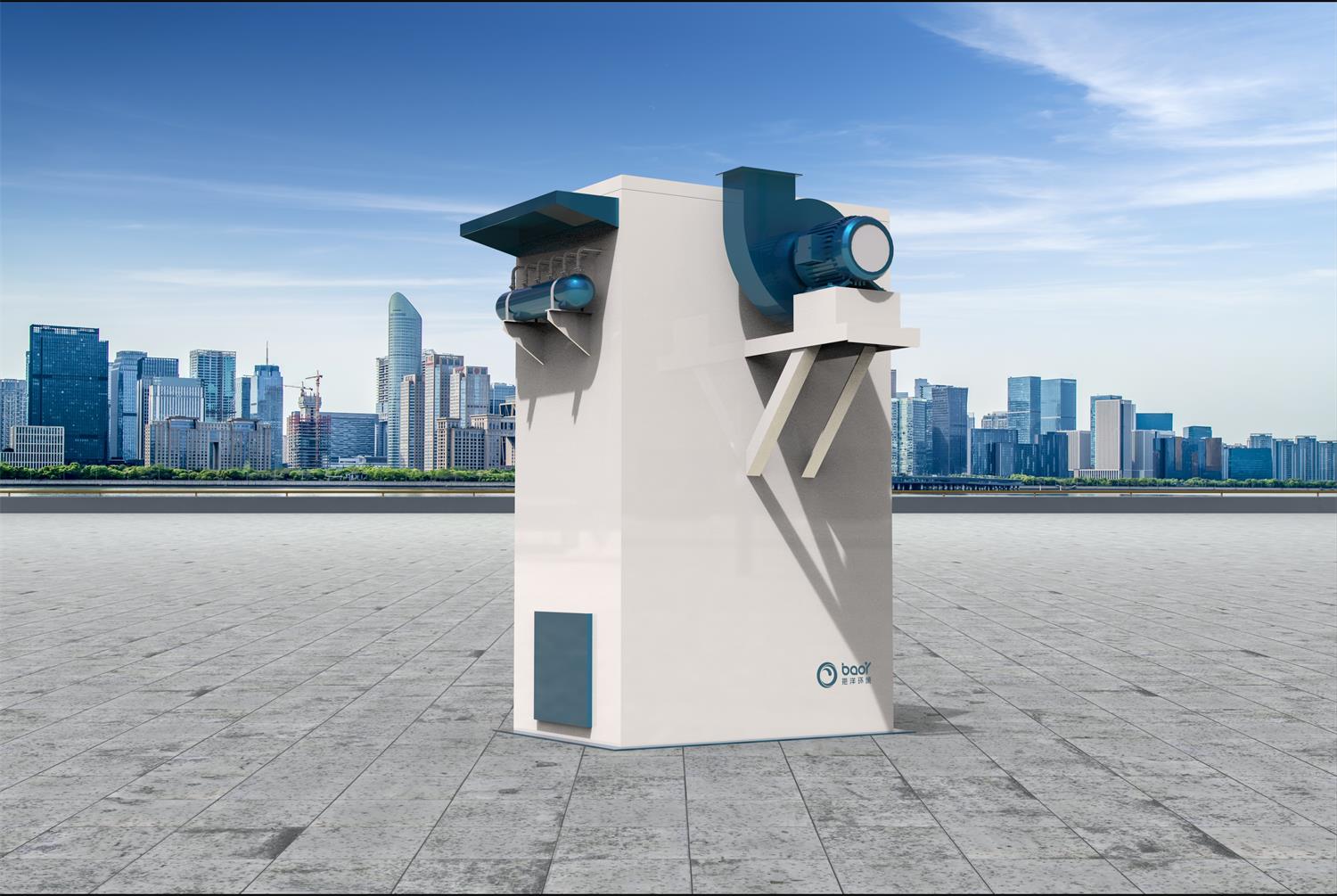 【BY脈沖濾筒除塵器】倉(cāng)頂、主機(jī)、料場(chǎng)除塵器